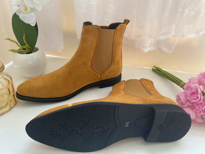 Minimalist Steampunk Ankle Boots subtle