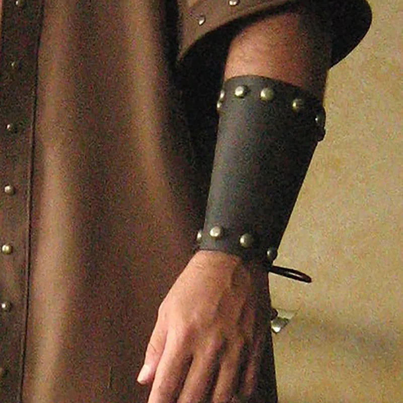 Minimalist Steampunk Arm Armor With Rivets | SteampunkStyler ...