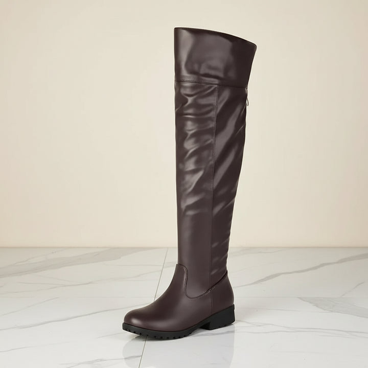 Minimalist Steampunk Flat Boots