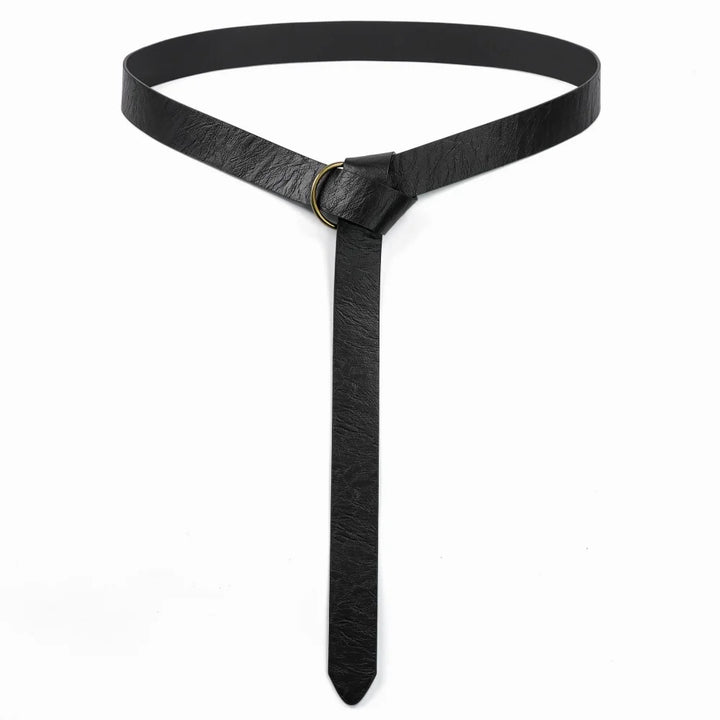 Minimalist Steampunk Leather Belt Design