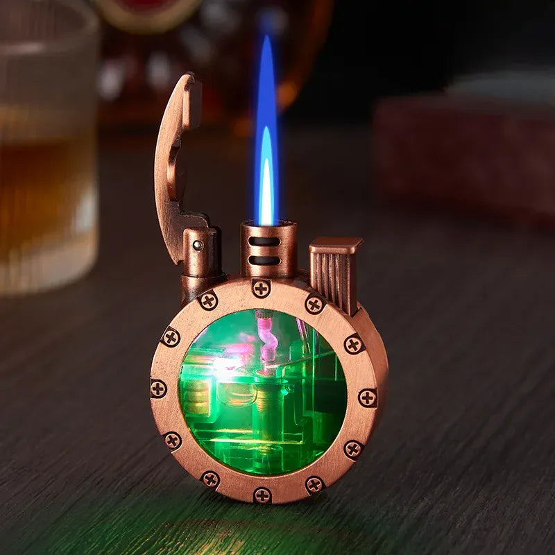 Minimalist Steampunk Lighter Pink