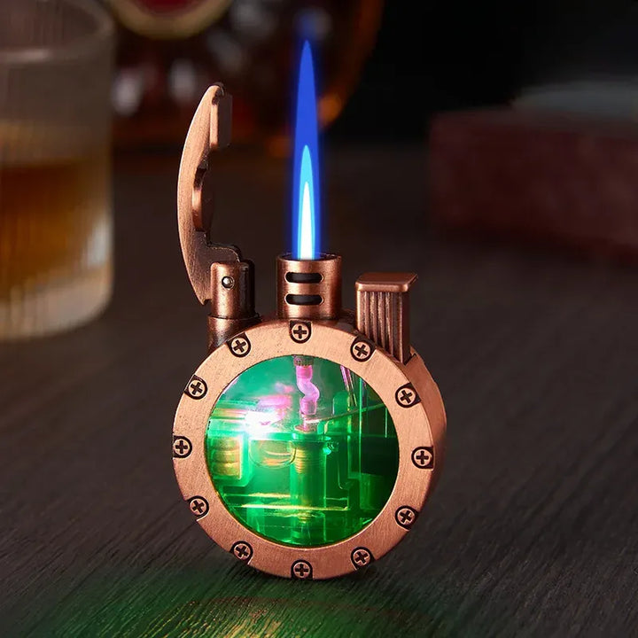 Minimalist Steampunk Lighter Pink