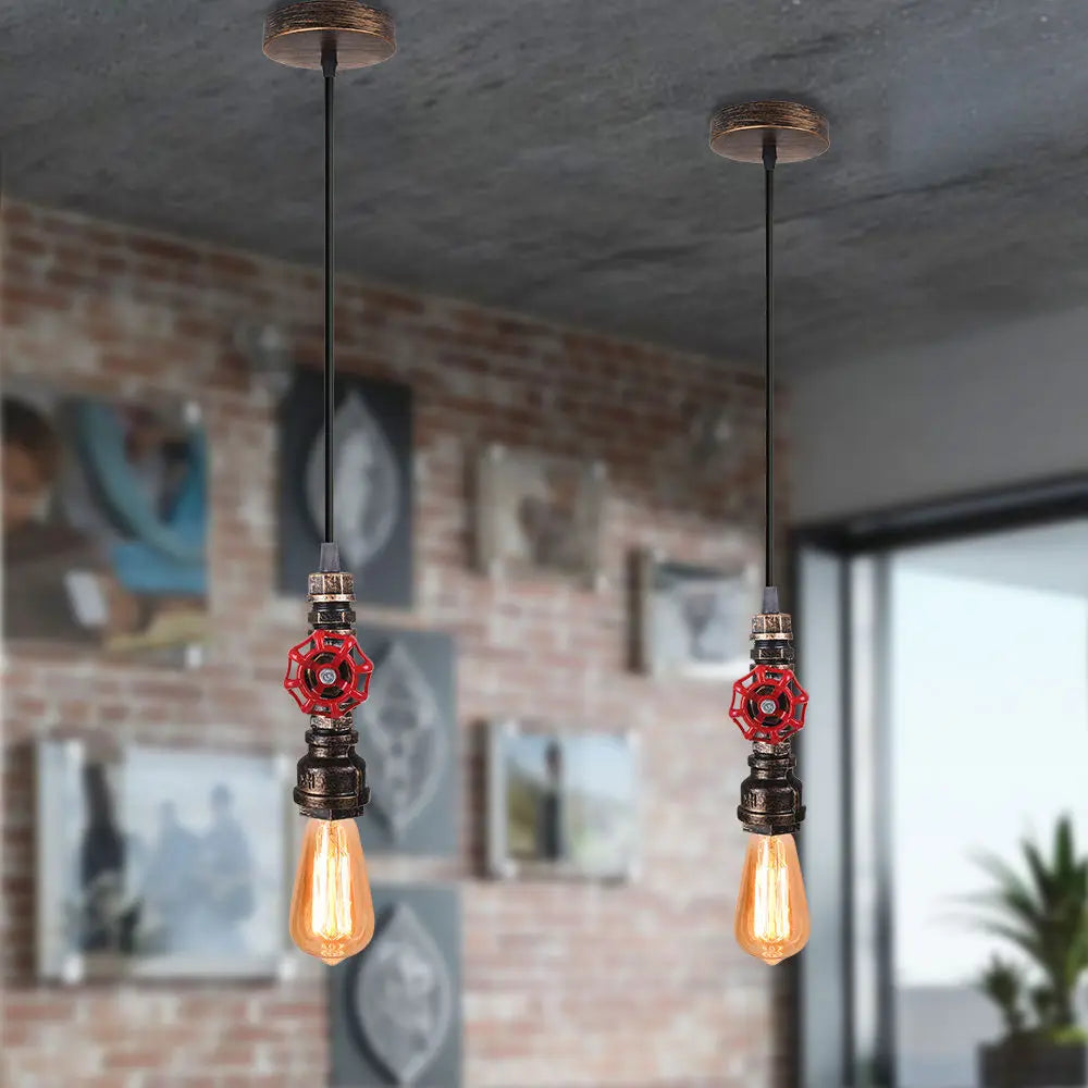 Minimalist Steampunk Pendant Lamp