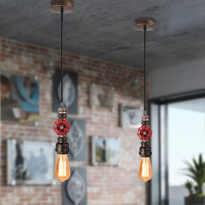 Minimalist Steampunk Pendant Lamp