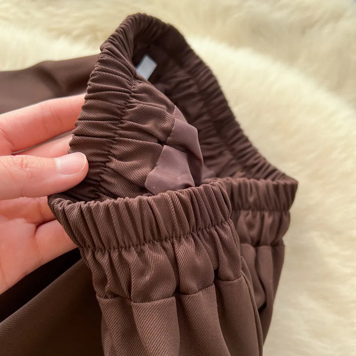 Minimalist Steampunk Skirt With Flowers refined