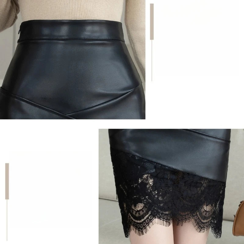 Minimalist Steampunk Skirt edgy