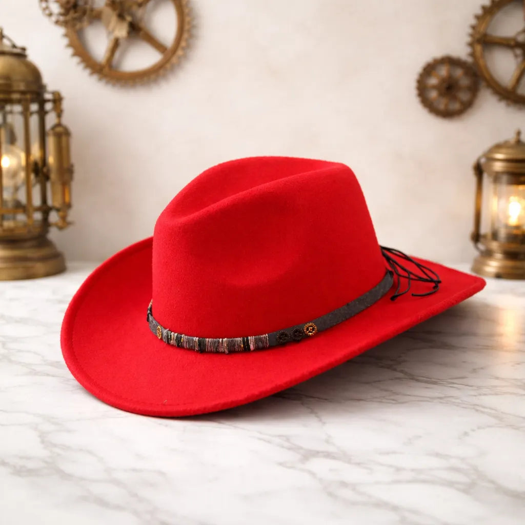 Minimalist Steapunk Cowboy Hat