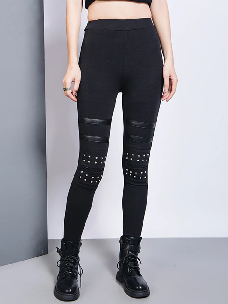 Minimalist Stylish Steampunk Leggings Fashion