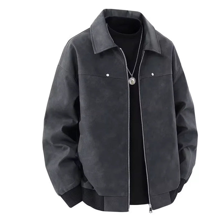 Minimalist steampunk jacket lightweight style