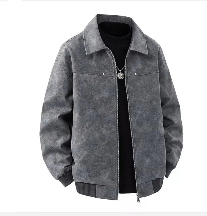 Minimalist steampunk jacket sleek silhouette
