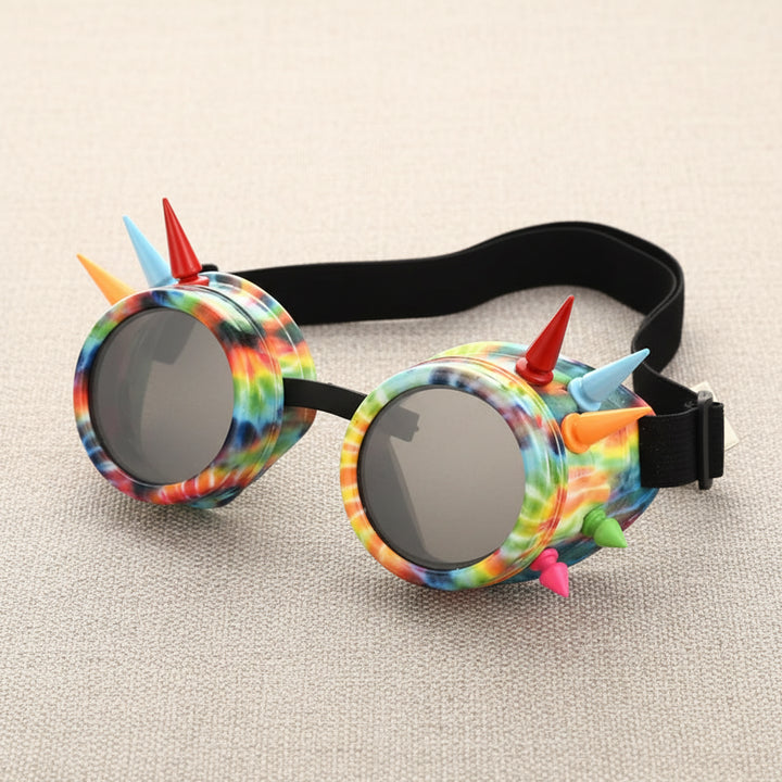 Multicolored Steampunk Goggles