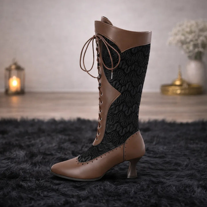 Neo Victorian Steampunk Boots
