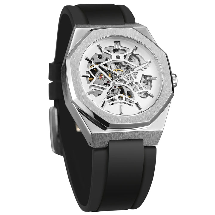 Octagonal Steampunk Watch for Men – Victorian inspired