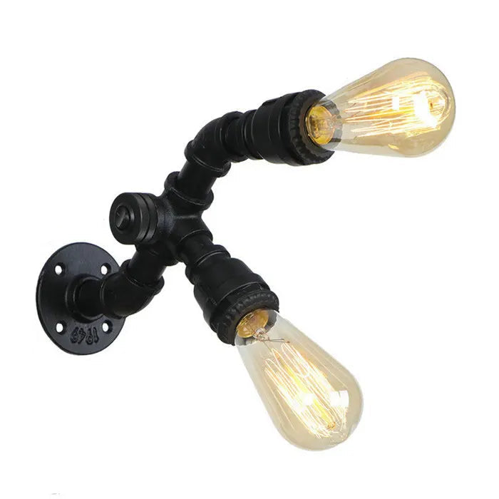 Original Double-headed Steampunk Wall Lamp Stylish