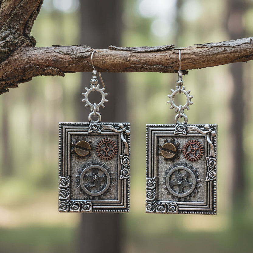 Original Steampunk Earrings