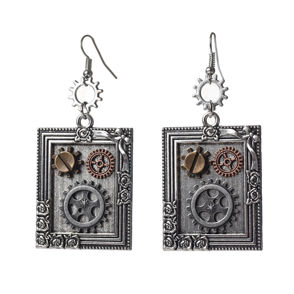 Original Steampunk Earrings elegant