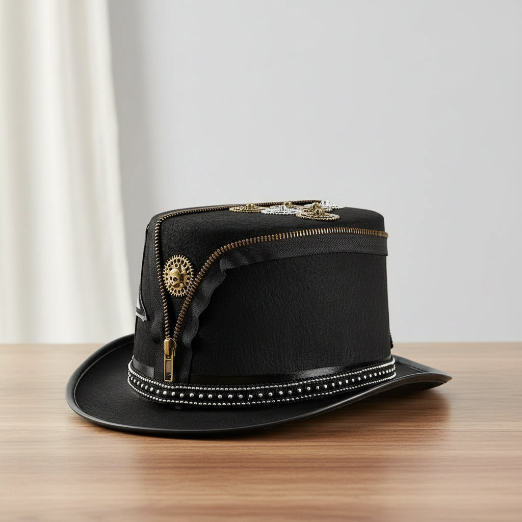 Original Steampunk Hat With Closure