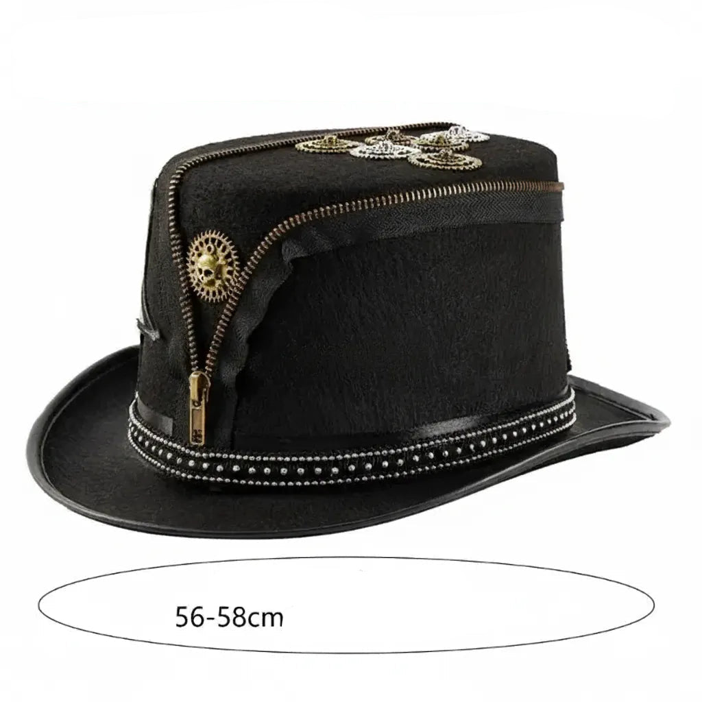 Original Steampunk Hat With Closure Original