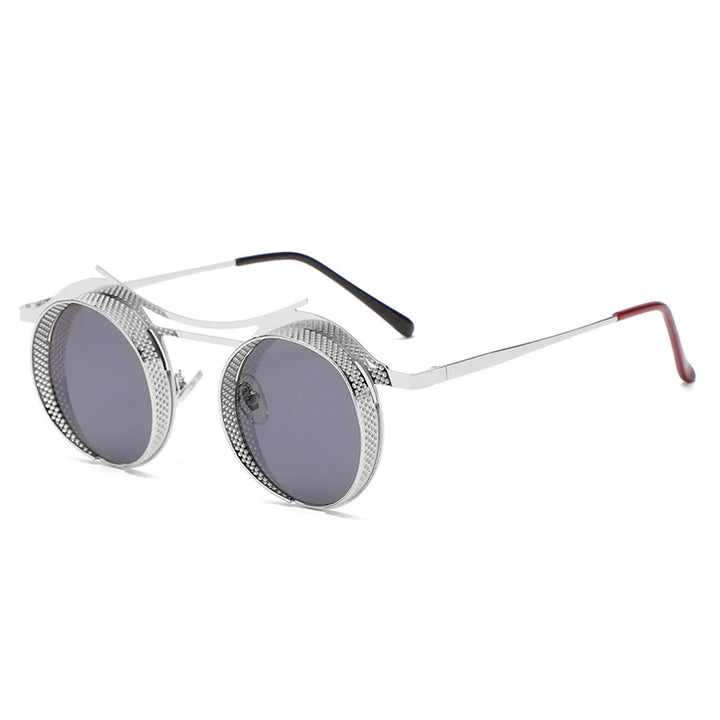 Original Steampunk Metal Sunglasses – classic design