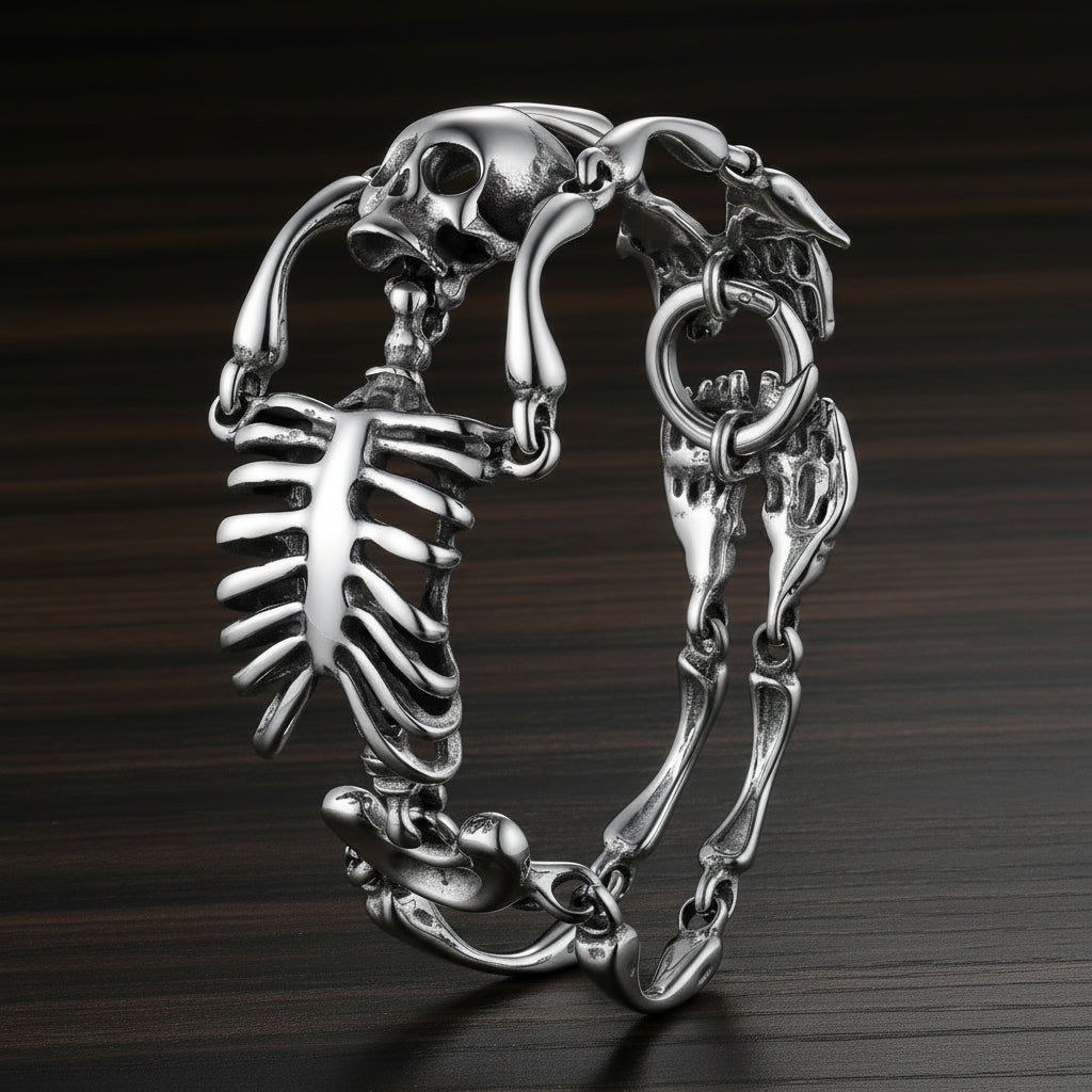 Original Steampunk Skeleton Bracelet