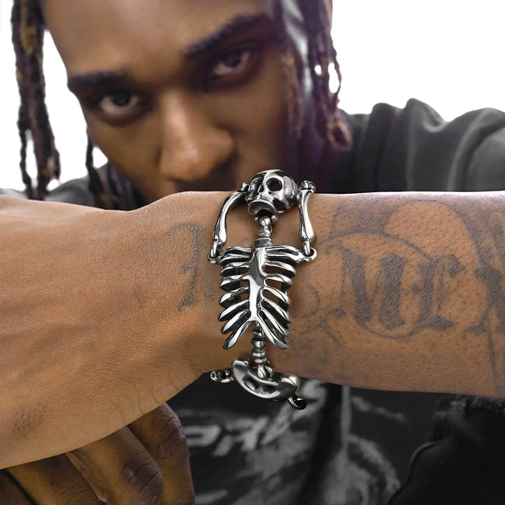Original Steampunk Skeleton Bracelet design