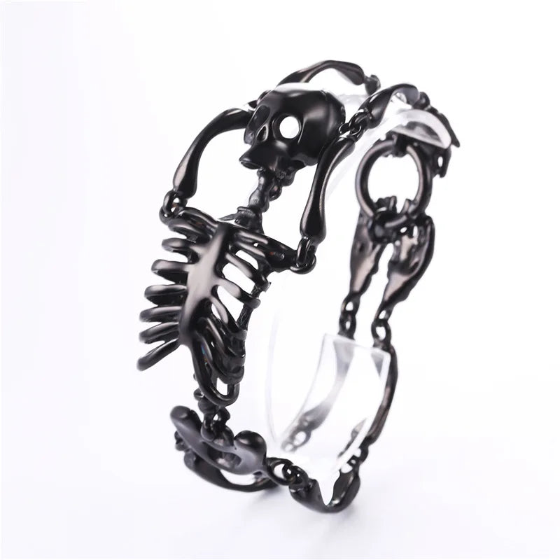 Original Steampunk Skeleton Bracelet tendance