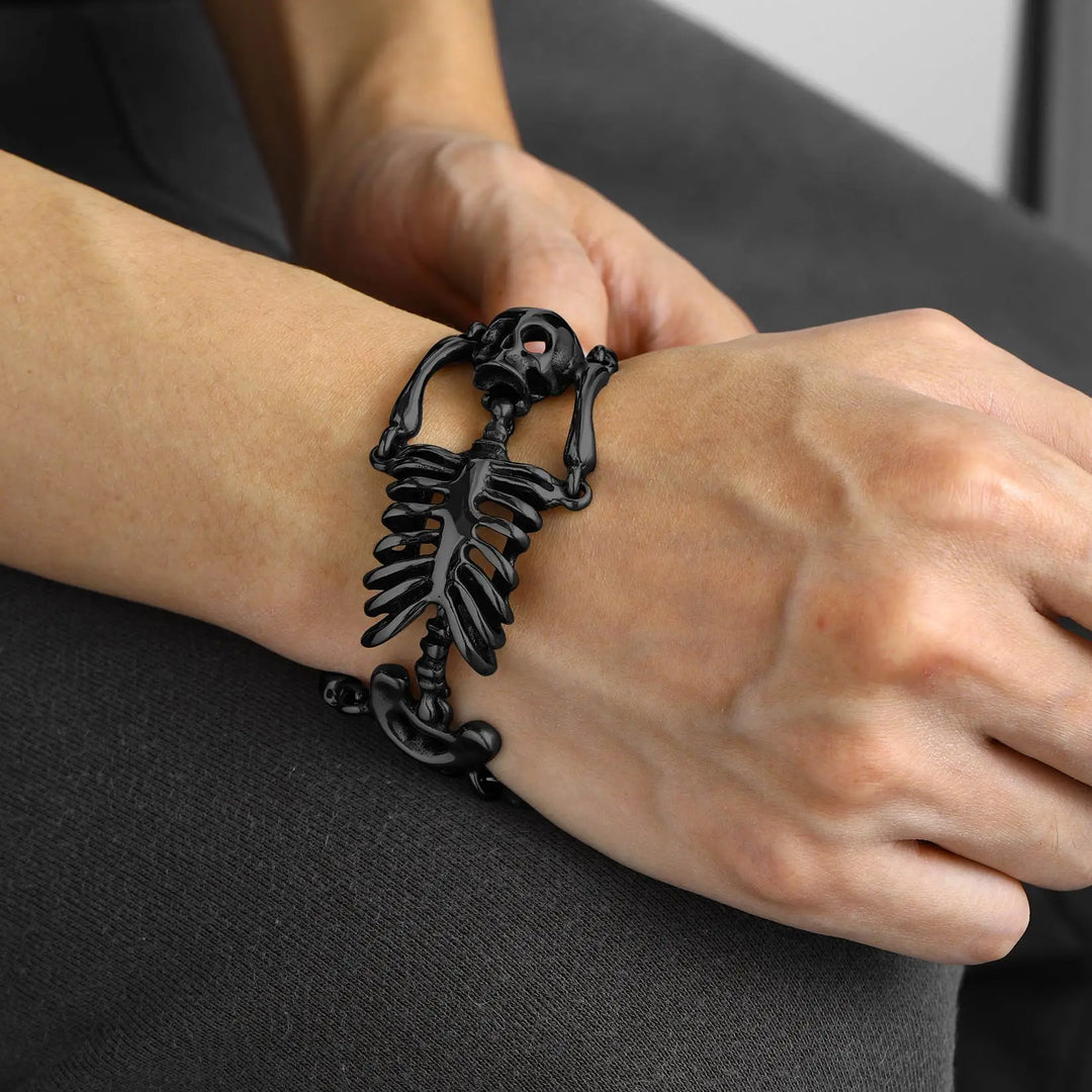 Original Steampunk Skeleton Bracelet vintage