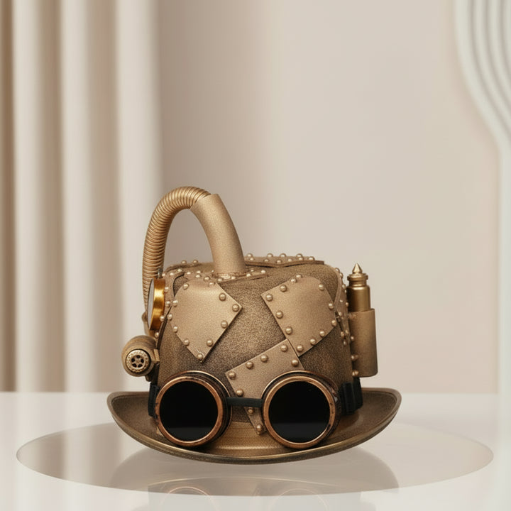 Original Steampunk Top Hat With Goggles