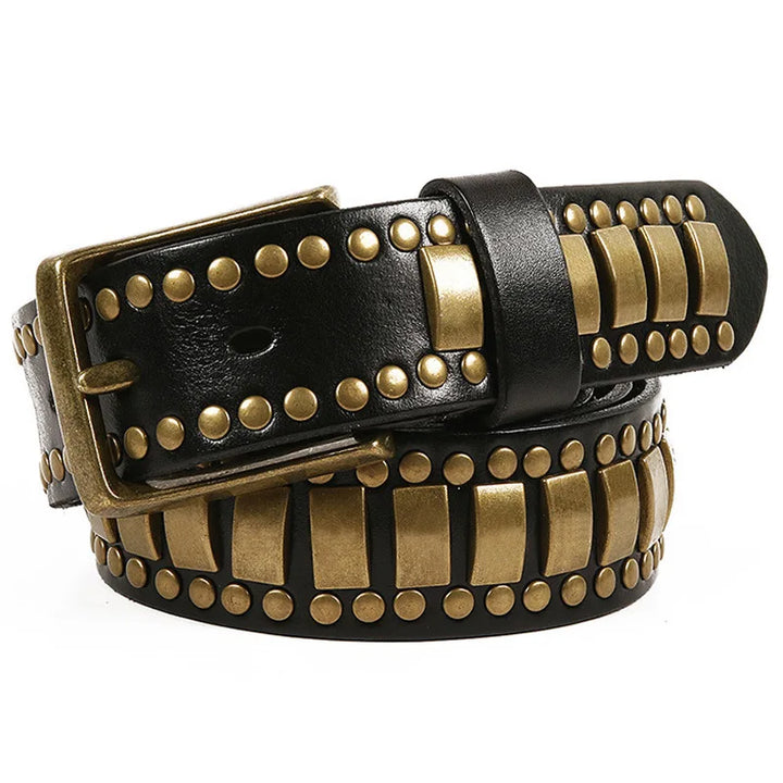 Original Stylish Steampunk Belt Black