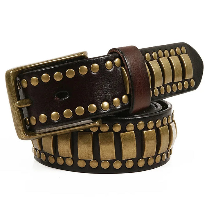 Original Stylish Steampunk Belt Brown