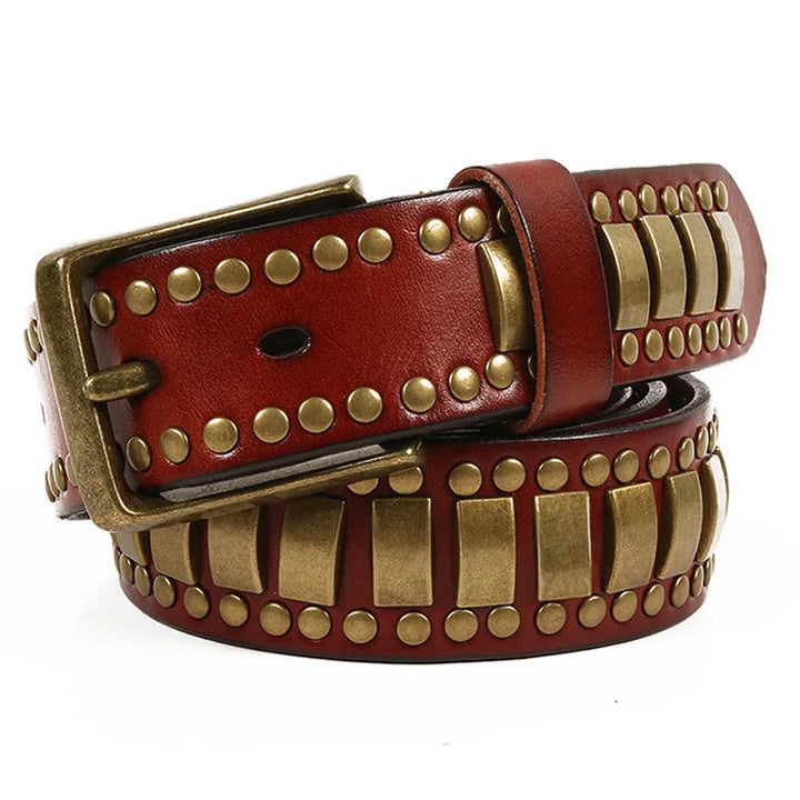 Original Stylish Steampunk Belt Red