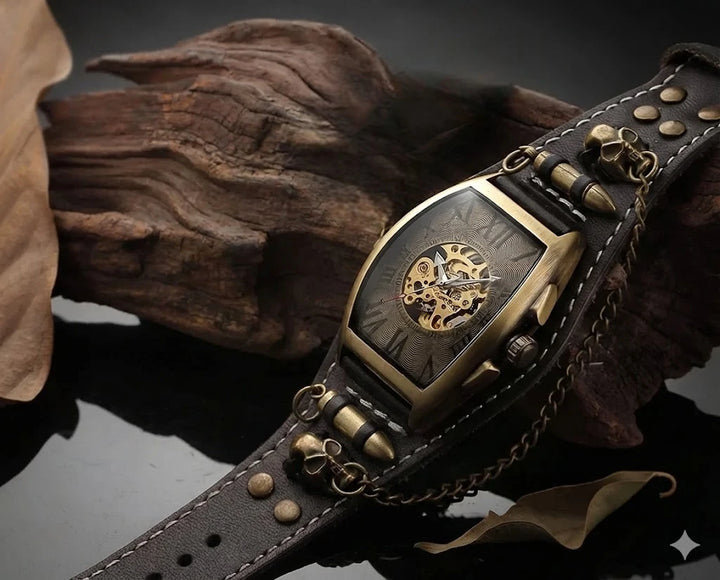 Original Vintage Steampunk Wristwatch chic