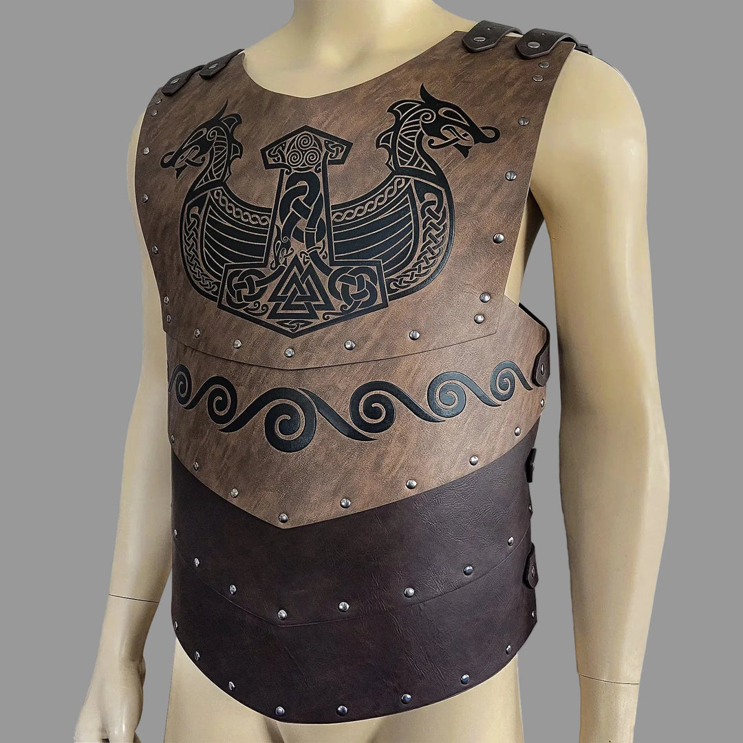 Patterned Steampunk Chest Armor