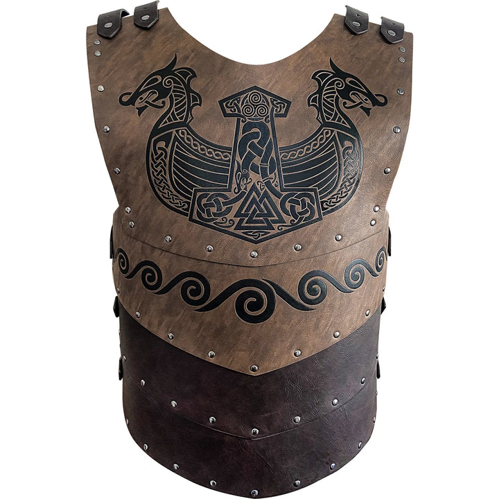 Patterned Steampunk Chest Armor stylish