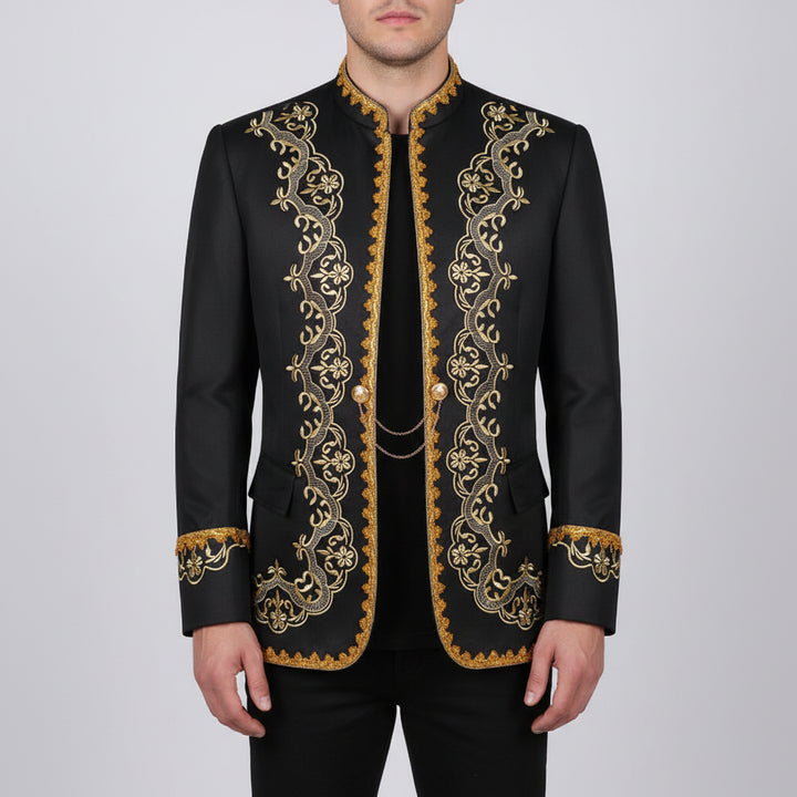 Patterned Steampunk Jacket
