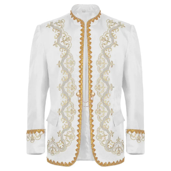 Patterned Steampunk Jacket chic