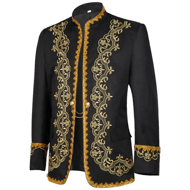 Patterned Steampunk Jacket fashion