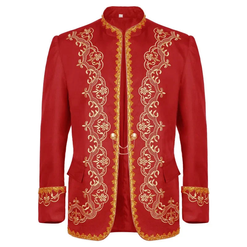 Patterned Steampunk Jacket tendance