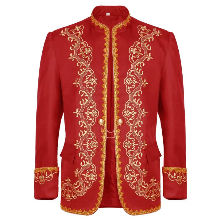 Patterned Steampunk Jacket tendance