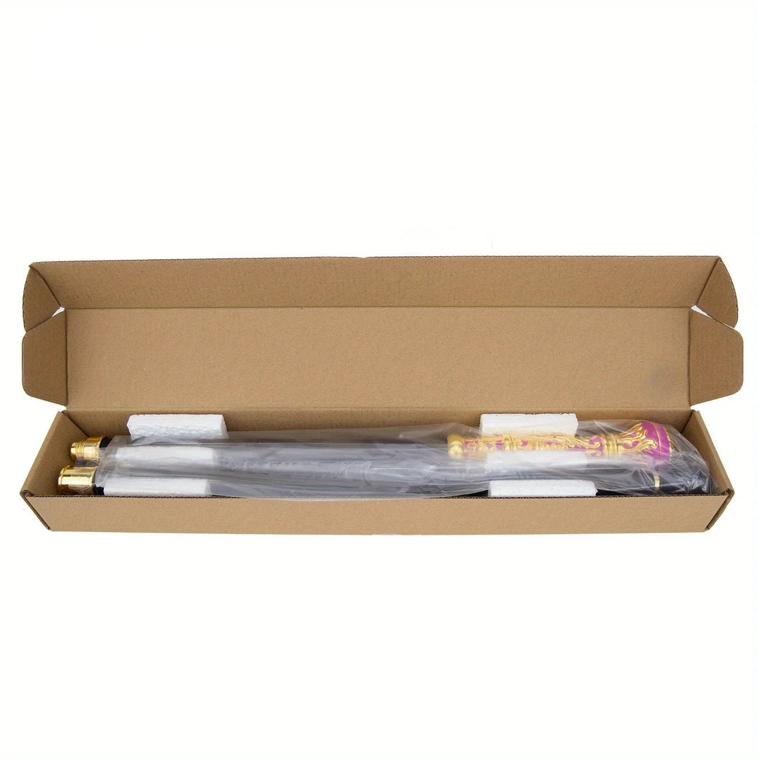 Pink And Gold Steampunk Cane package