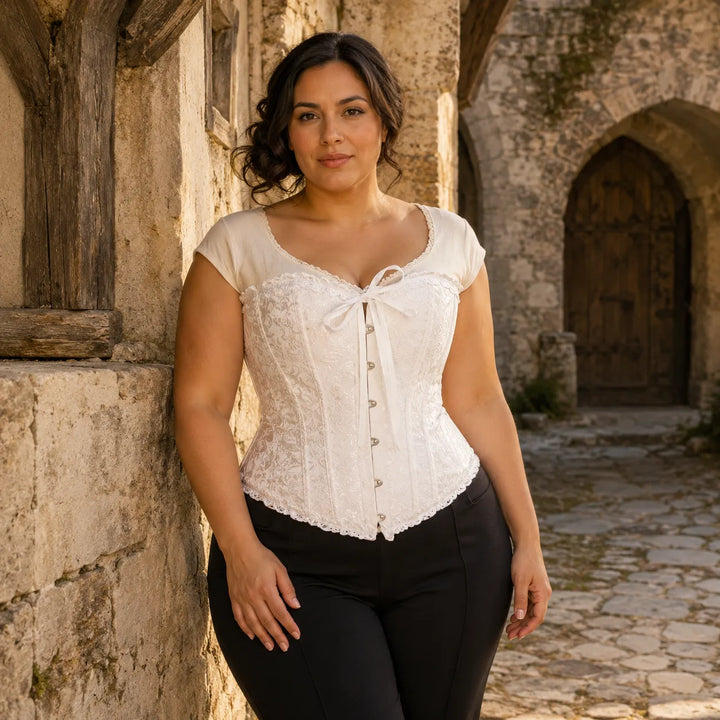 Plus Size Steampunk Corset