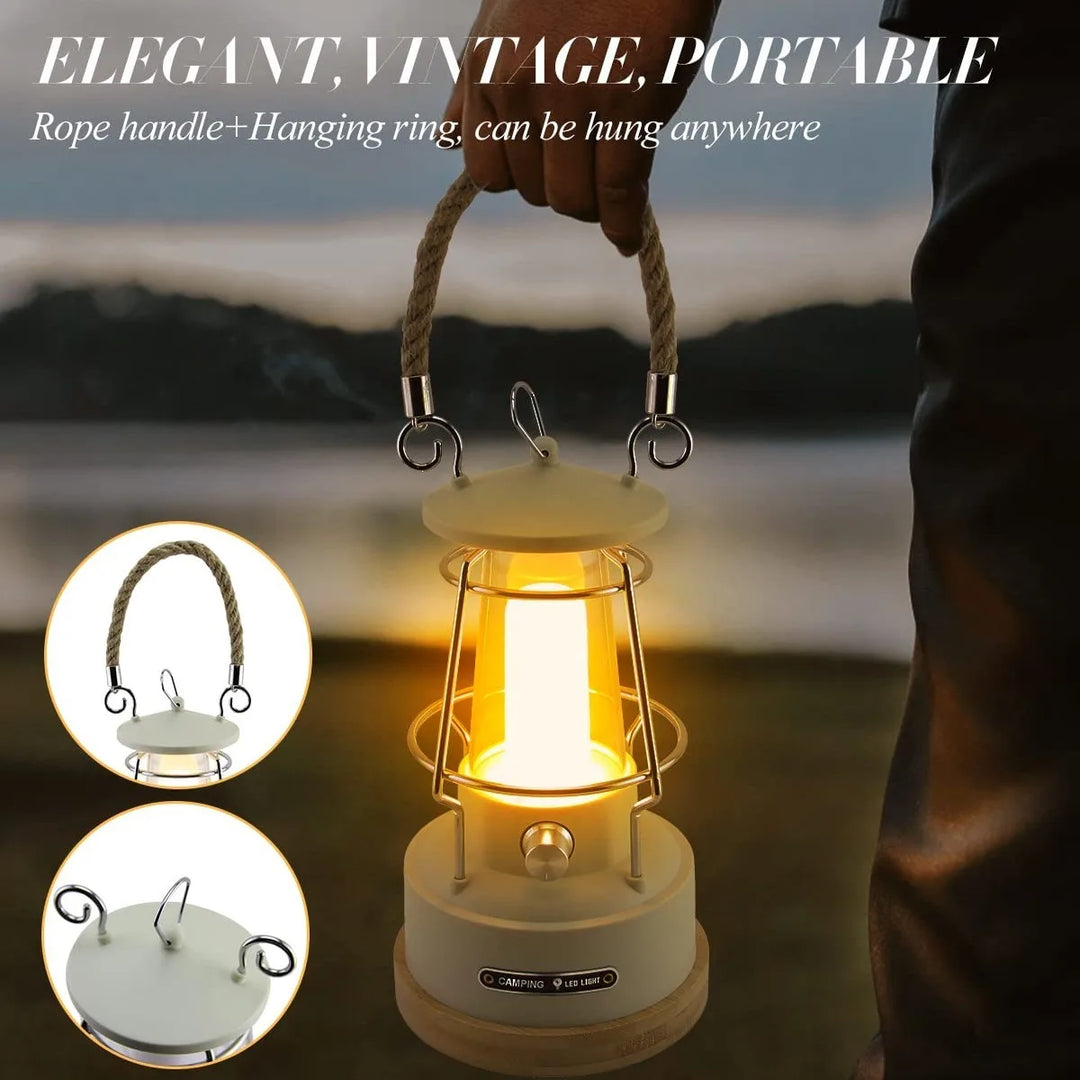 Rechargeable Steampunk Lantern tendance