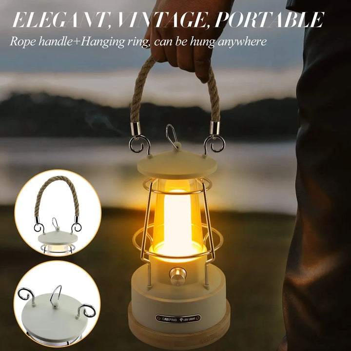 Rechargeable Steampunk Lantern tendance