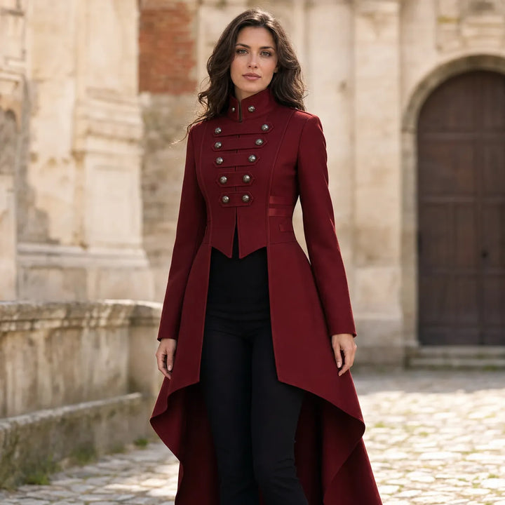 Red Steampunk Coat