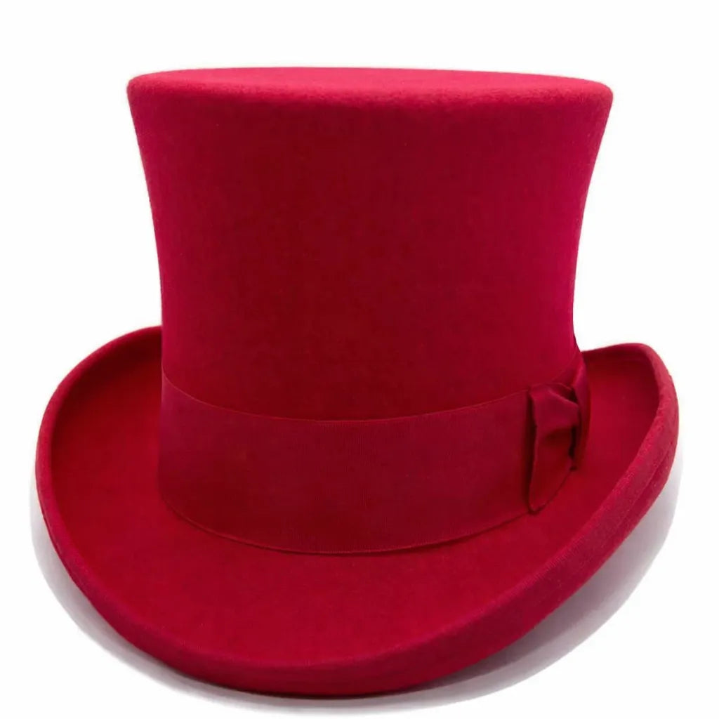 Red Steampunk Top Hat Design