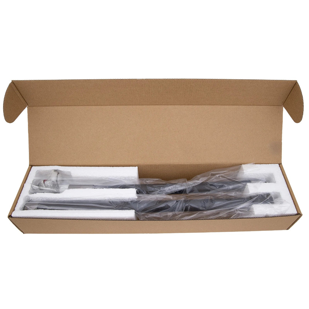 Resin Steampunk Wolf Cane package