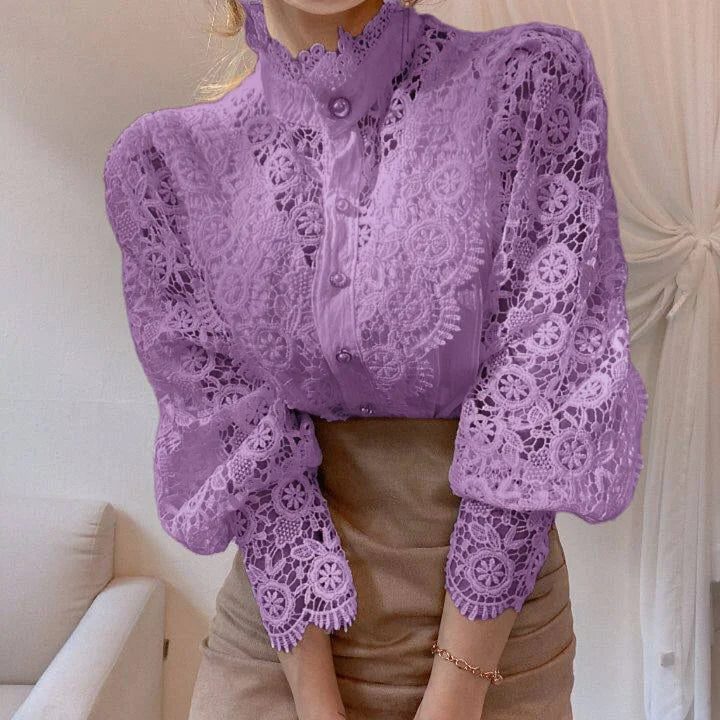 Retro Chic Steampunk Shirt With Lace timeless