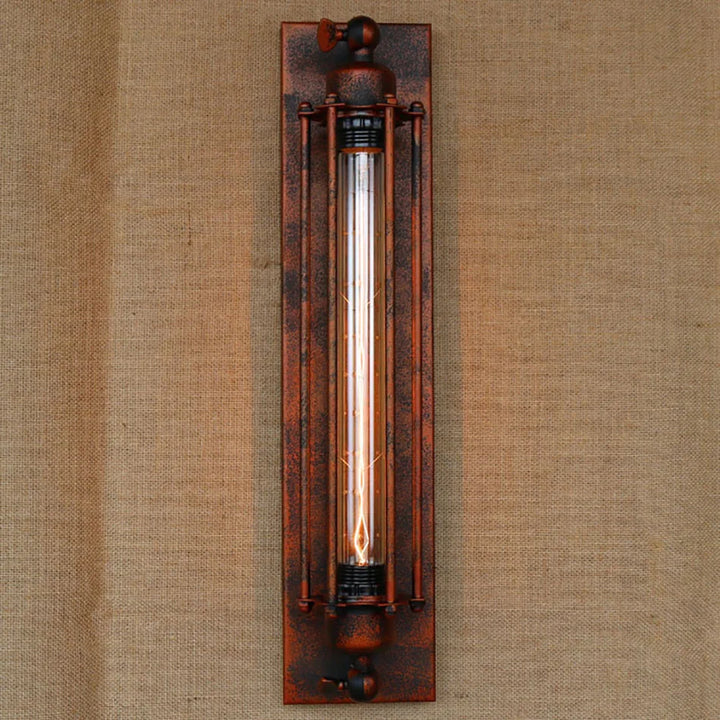 Retro Chic Steampunk Wall Lamp Design