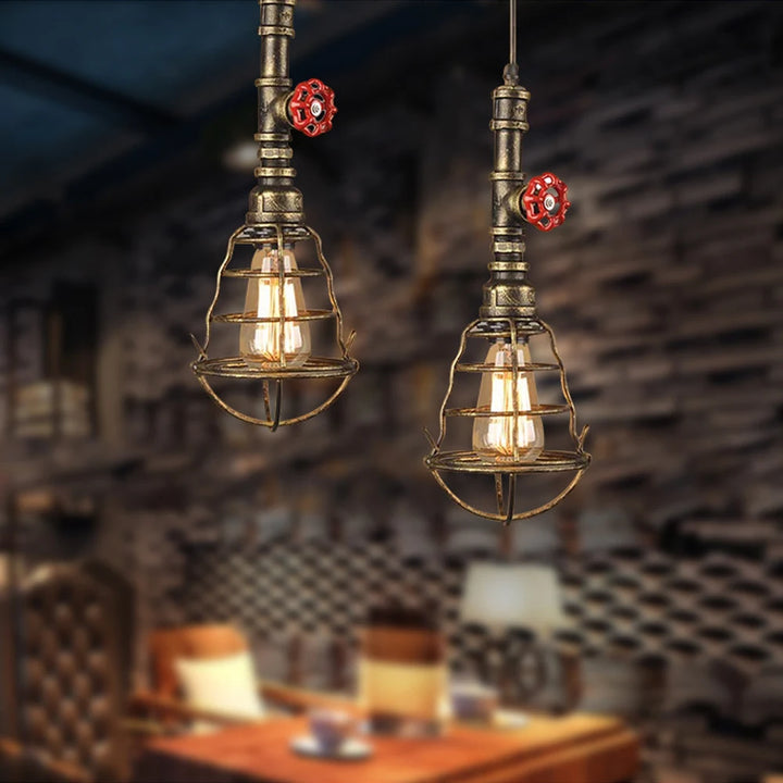 Retro Design Steampunk Pendant Lamp
