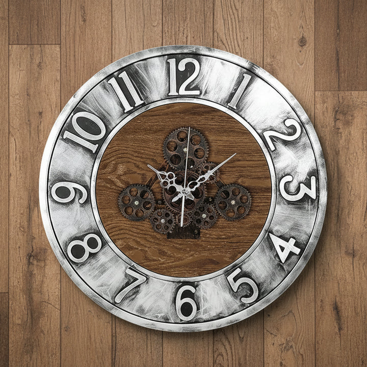 Retro Industrial Style Steampunk Clock